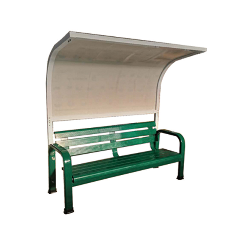 戶外場(chǎng)地鋁合金遮陽棚休息椅